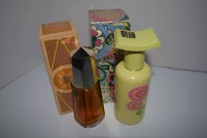 VINTAGE AVON - SET DI 2 BOTTIGLIE SPRAY SPECIALI TIPO - VUOTE CON SCATOLE - Foto 1 di 6