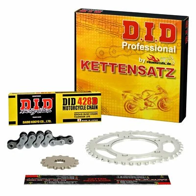 FEUERSTUHL GMBH & CO. KG DID Kettensatz Honda CBR 125 R (JC34) 04-07 Clipschloss