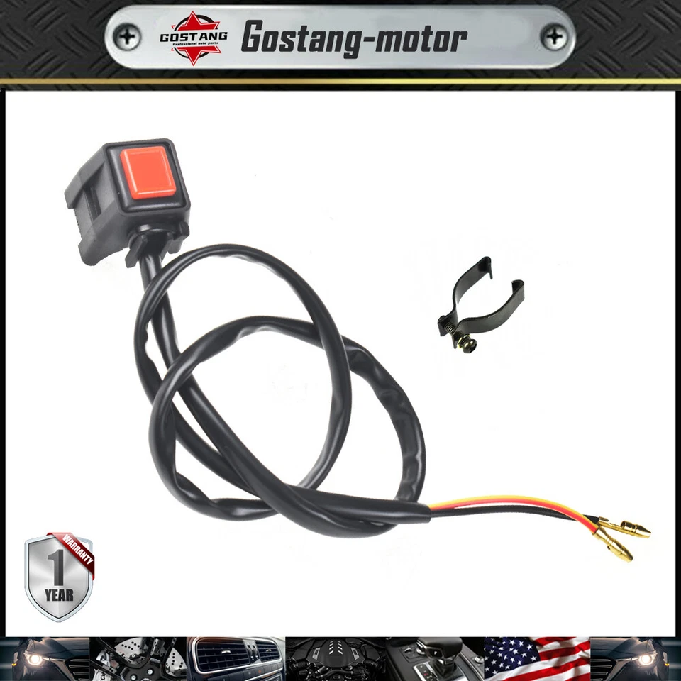 Kill Switch YZ85 YZ125 TTR125 YZ250 WR250 TY350 YZ426 IT490 YZ490 TT600 — 第 1/4 张图片