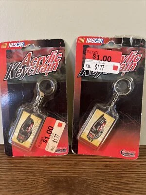NASCAR Action Sports Image Acrylic Keychain #28 Rusty Wallace - Image 1 of 4