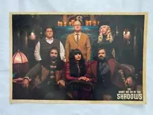 WHAT WE DO IN THE SHADOWS - 12"x18" Original Promo TV Póster SDCC 2024 COMO NUEVO FX - Imagen 1 de 1