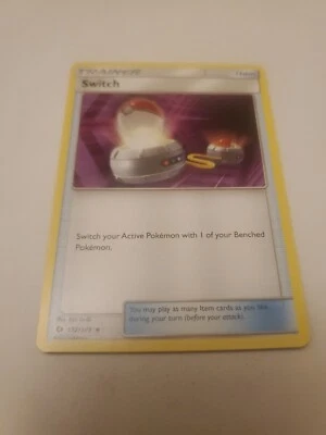Pokémon TCG Switch Sun & Moon Base Set 132/149 Regular Uncommon - Image 1 of 3