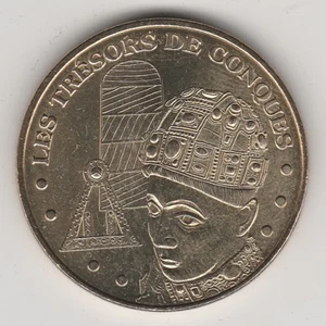 A 2010 TOKEN MEDAILLE MONNAIE DE PARIS -- 12 320 N°2 LES TRESORS DE CONQUES - Picture 1 of 2