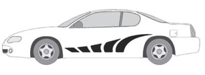 DECAL #A905 VINYL GRAPHIC AUTO SUV VEHICLE CROSS OVER MODERN TRUCK VAN CAR SEMI - Bild 1 von 3