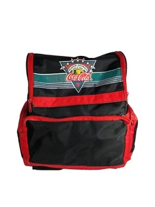 90s Michel Oks Coca Cola Atlanta Georgia Backpack Cooler Bag Rare Vintage - Picture 1 of 12