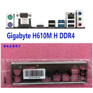 Placa madre placa posterior protectora de E/S para placa base Gigabyte H610M H DDR4 - Imagen 1 de 1