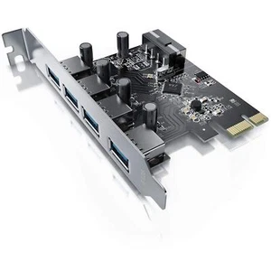 CSL - USB 3.0 Carte contrôleur PCI Express 4 Ports Super Speed - Carte Interf... - Photo 1/5