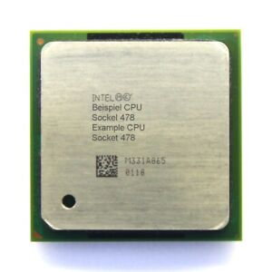 Intel Celeron SL6W5 2.60GHz/128KB/400MHz FSB Socket/Socket 478 Processor Pc-Cpu