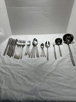 WMF Cromargan Germany 25 Piece Dinner Set Stainless Flatware Older Serves 4 - Image 1 of 4