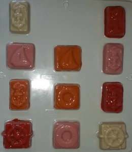 SAILING NAUTICAL ASSORTMENT CHOCOLATE MOULD  11 CAVITY  - Picture 1 of 2