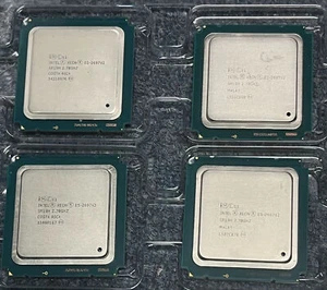 Intel Xeon E5-2697 V2 12 core 24 threads 12.70GHz 30W LGA-2011 CPU processor - Picture 1 of 1