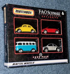 2000 Matchbox Fao Schwarz 5th Avenue Exclusive Volkswagen Four Pack / #92028 - Picture 1 of 2