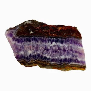 Marokkanische Amethyst Spitzenplatte - Deep Purple Broken Water Pattern - Sahara - Bild 1 von 4