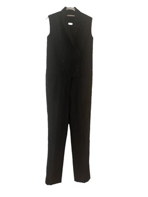 Schwarzer ärmelloser Isabel Marant Abendanzug im Tuxedo-Style-Jumpsuit Gr. 38 - Bild 1 von 4