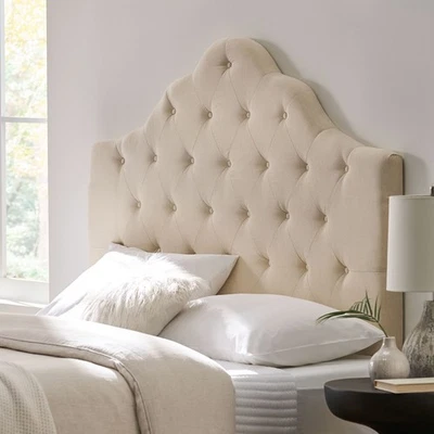Christopher Knight Home Marlen Headboard - Fully Upholstered, Queen / Full, B... - Image 1 of 4