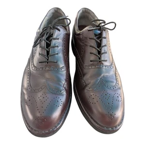 Rockport DresSports Men's 9M Burgundy Leather Wingtip Vibram Dress Shoes Career - Picture 1 of 11