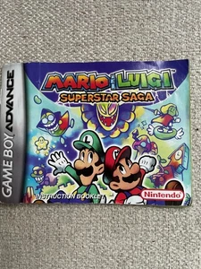 NINTENDO GAMEBOY ADVANCE MARIO & LUIGI SUPERSTAR SAGA NUR SPIELANLEITUNG - Bild 1 von 2