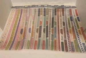 Little Yellow Bicycle Scrapbook Craft Supplies 8 packs, Vellum Tape - Picture 1 of 11