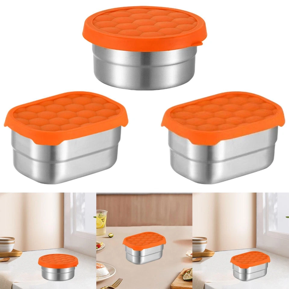 Stainless Steel Food Container Multifunctional Metal Meal Prep Food Container - Image 1 of 1