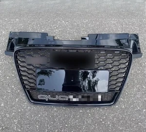 For AUDI 2008-2013 2014 TT TTRS 8J Front bumper Mesh Grill grille black - Picture 1 of 3