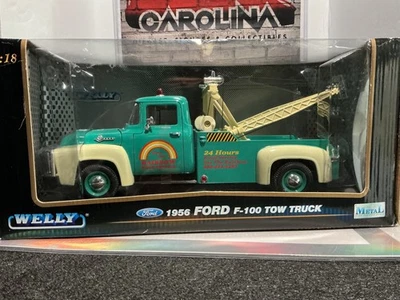 1:18 WELLY 1956 FORD F-100 TOW TRUCK - Image 1 of 2