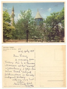 125781 - Konya - Mevlana Türbesi - Ansichtskarte, datiert 24.7.1958 - Bild 1 von 1