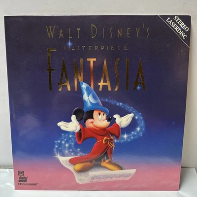 Walt Disney Masterpiece Fantasia Laserdisc LD - USED - Image 1 of 3