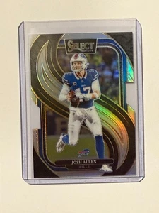 2024 Panini Select Josh Allen Premier Level Silver Prizm Die-Cut #122 Bills - Bild 1 von 2