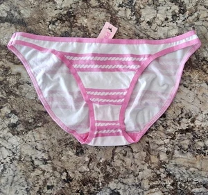 NWT Victoria's Secret PINK Rare Sailor Large Vintage Skinny Side Bikini Panties - Picture 1 of 7