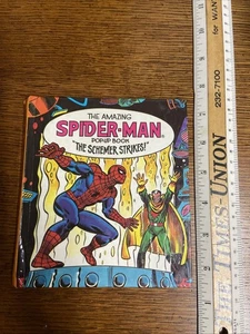 1982 Marvel Comics Amazing Spider-Man Pop-Up Buch The Schemer Strikes - Bild 1 von 8
