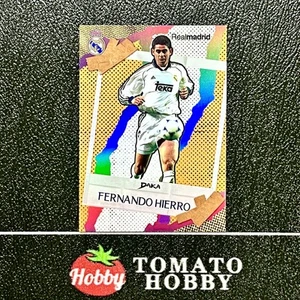 DAKA TOP AUDITION 2024-25 FERNANDO HIERRO /175 ETIQUETA REFRACTOR MORADO REAL MADRID - Imagen 1 de 2