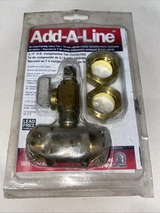 Sioux Chief 601-G30CV, Add-A-Line 7/8OD COMP X 1/4OD COMP NO LEAD, N£W - Picture 1 of 7