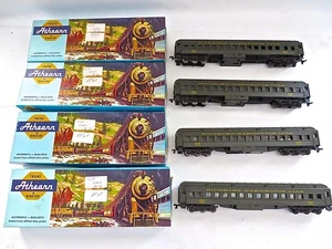 HO Set 4 Finely Custom Built Bev-Bel Richmond Washington Line Coaches Boxed - Picture 1 of 8