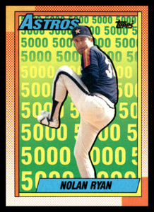 1990 Topps #4 Nolan Ryan Houston Astros