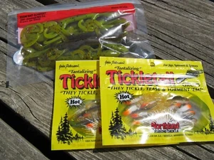Northland Tackle Tickletail Grubs & Zoom Lagartos Bajo y Panfish Divertido Lote E1 - Imagen 1 de 3