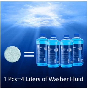 20Pcs Solid Cleaner Car Windscreen Wiper Effervescent Tablets Glass Toilet - Picture 1 of 3