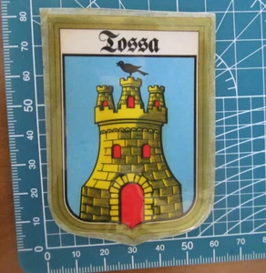 Tossa de Mar AUFKLEBER STICKER VINTAGE NEU ORIGINAL - Bild 1 von 2