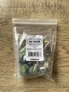 Skyrise Collector's Edition Wooden Tokens Pack Add On / Deluxe Accessory / New - Picture 1 of 3