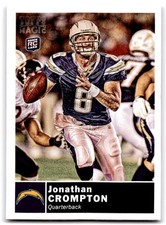 2010 Topps Magic Mini Jonathan Crompton RC #70 San Diego Chargers SP