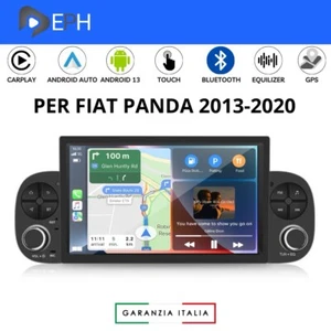 Autoradio 7” Android 13 per Fiat Panda 2013-2020 CARPLAY Stereo Navigatore 2+64G - Foto 1 di 20