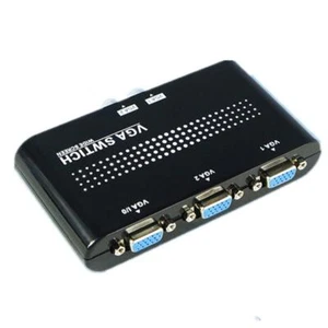 Convertidor de conmutador para compartir monitor VGA SVGA de 2 puertos para pantalla de pantalla de PC LCD f - Imagen 1 de 6