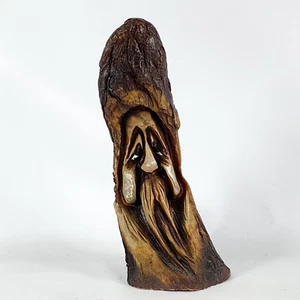 Perillas Reproducción Artesanal Artesano Novedad Cara de Hombre en Árbol - Imagen 1 de 8