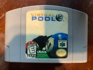 Virtual Pool 64 Nintendo 64 N64 Cartridge TESTED AUTHENTIC - Picture 1 of 2