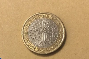 Euro coin FRANCE. 1 euro 2000 - Picture 1 of 2