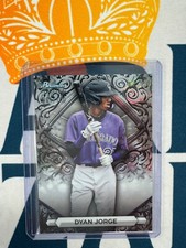 2023 Bowman Sterling DYAN JORGE Sterling Silver Refractor #'d 100 BL1