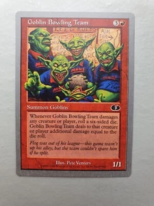 Goblin Bowling Team , MTG Unglued (1998), Common Red Creature NM - Picture 1 of 2