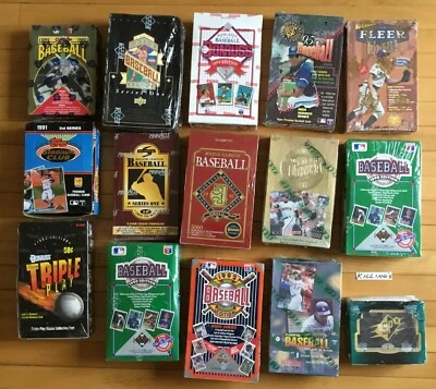x1 Caja de béisbol sellada de fábrica tú eliges Foto 1 de 2