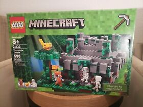 LEGO Minecraft: The Jungle Temple Set: 21132  (Retired And Rare) New Sealed 2017