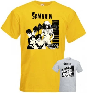 Samhain Unholy Passion T shirt yellow poster horror punk band all sizes S-5XL - Picture 1 of 7