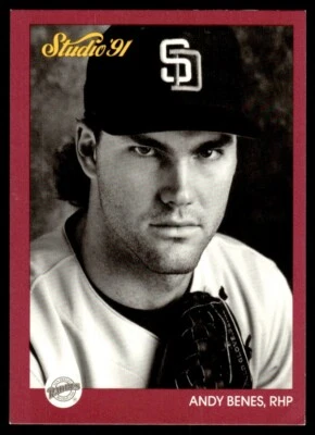 1991 Studio #242 Andy Benes San Diego Padres - Image 1 of 2